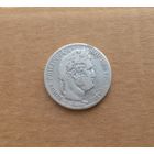 Франция, 5 франков 1838 г., серебро 0.900, Луи-Филипп I Орлеанский (1830-1848)