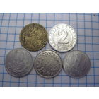Пять монет/1 с рубля!