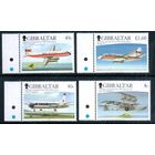 Самолеты Гибралтар 2006 год серия из 4-х марок