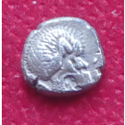 Древняя Греция ИОНИЯ. Милет( 6 в.до.н.э)1.12 статер. рыкающий Лев-Звезда в чеканки