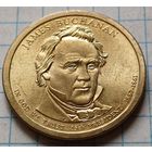 США 1 доллар, 2010    P    Президент США - Джеймс Бьюкенен    ( 3-7-4 )