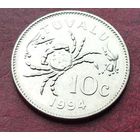 Тувалу 10 центов, 1976-1985