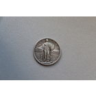 Четверть доллара 1920  Standing Liberty Монета номиналом 25 центов  с изображением стоящей СОСТОЯНИЕ
