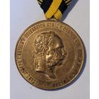 Юбилейная военная медаль, приуроченная к 25-летию восхождения императора Франца Иосифа I