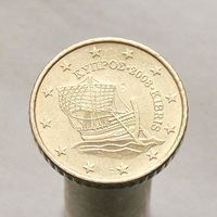 Кипр 50 евроцентов 2008