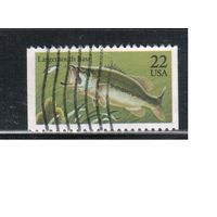 США-1986, (Мих.1794),  гаш. , Фауна, Рыбы