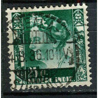 Нидерландская Индия - 1934/1937 - Королева Вильгельмина 25С - [Mi.217] - 1 марка. Гашеная.  (Лот 80EW)-T25P3