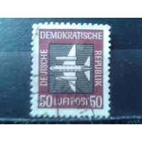 ГДР 1957 Авиапочта 50 пф