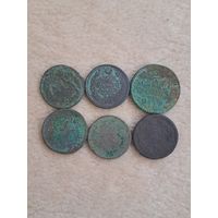 6 российских монет.