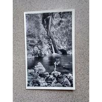 Почтовая карточка 1961г чистая г. Сочи Агурские водопады