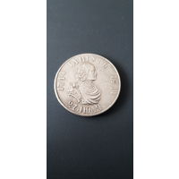 Фальшивая монета с серебряным покрытием Гангуть 1914г