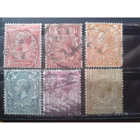 Англия 1912 Король Георг 5 6 марок