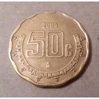 50 сентаво, Мексика 2004 г.