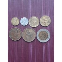 Монеты Чили. С 1 рубля