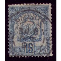 1 марка 1888 год Тунис 12