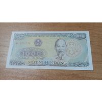 1000 донг 1988 года Вьетнама с  рубля **31779