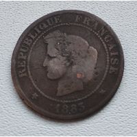 Франция 5 сантимов, 1883 8-7-2