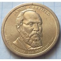 США 1 доллар, 2011 Президент США - Джеймс Гарфилд (1881)    P     ( П-2-2 )