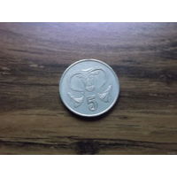 Кипр 5 центов 1993