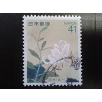 Япония 1993 цветы в живописи