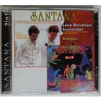 CD Carlos Santana / Mahavishnu John McLaughlin, Santana – Love Devotion Surrender / Amigos