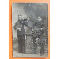 Фото "Юные еврейские музыканты", до 1917 г.