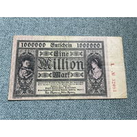 Германия Нотгельд Hamborn 1 миллион марок 01.08.1923 год / 158 х 90