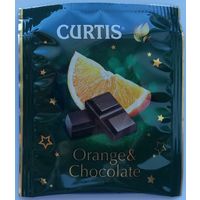 Чай Curtis Апельсин и шоколад (черный с цедрой апельсина и дроблеными какао-бобами) 1 пакетик