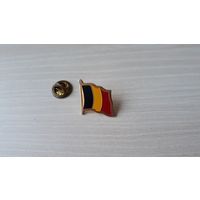 Флаг Бельгия спорт сборная Бельгии по футболу тяжелый латунь