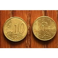 Франция, 10 евроцентов 2011