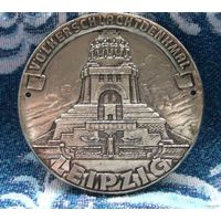 Медаль "Volkerschlacht ben kmal Leipzig". Лейпциг. Мемориал памяти битвы под Лейпцигом 1813 года.