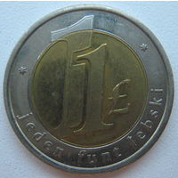 Польша городские деньги (жетон) 1 фунт лебский 2008 г.