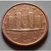 1 евроцент, Италия 2012 г.