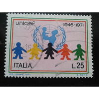 Италия 1971 25 лет ЮНИСЕФ