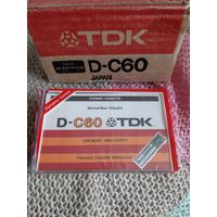 Кассета  TDK D-C60. 1979 год.  TRUE MECHANISM.