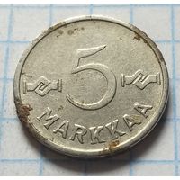 Финляндия 5 марок, 1956      ( 3-7-4 )