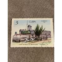 Куба 1967. Castillo de Nuestra de los Angeles. Cienfuegos. Марка из серии