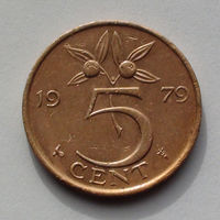 Нидерланды 5 центов. 1979