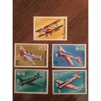 СССР 1986. Спортивные самолеты , полная серия