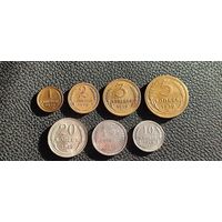 Погодовка монет СССР 1929 года : 1+2+3+5+10+15+20 копеек.Смотрите другие мои лоты.