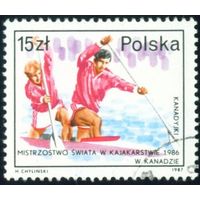 Успех польских спортсменов на чемпионатах мира Польша 1987 год 1 марка