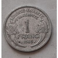 1 франк 1945 г. Франция