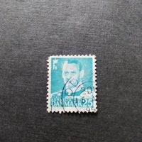 Марка Дания 1952 год  Король Фредерик IX