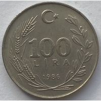 Турция 100 лир 1986 г.