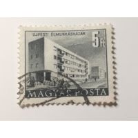 Венгрия 1952. Здания. Архитектура.