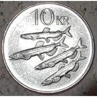 Исландия 10 крон, 1996 (14-15-33)