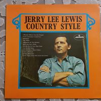 JERRY LEE LEWIS - 1969 - COUNTRY STYLE (UK) LP