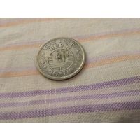 Серебро!!! Гвинея-Бисау 20 эскудо, 1952 года, не частая монета