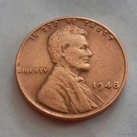 1 цент, США 1948 г.