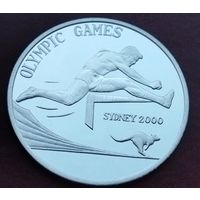 Северная Корея 1 вона, 2001 XXVII летние Олимпийские игры, Сидней 2000 - Бег с барьерами /алюминий/
